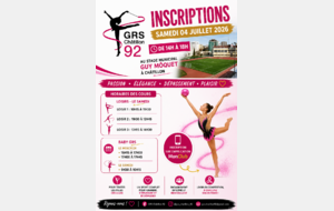 INSCRIPTION Saison 2026/2027